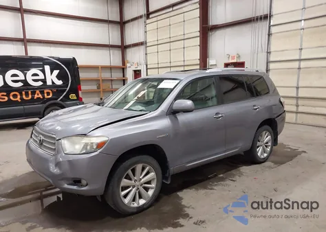 2009 Toyota Highlander Hybrid Limited из США, поврежденный, VIN JTEEW44A192034895